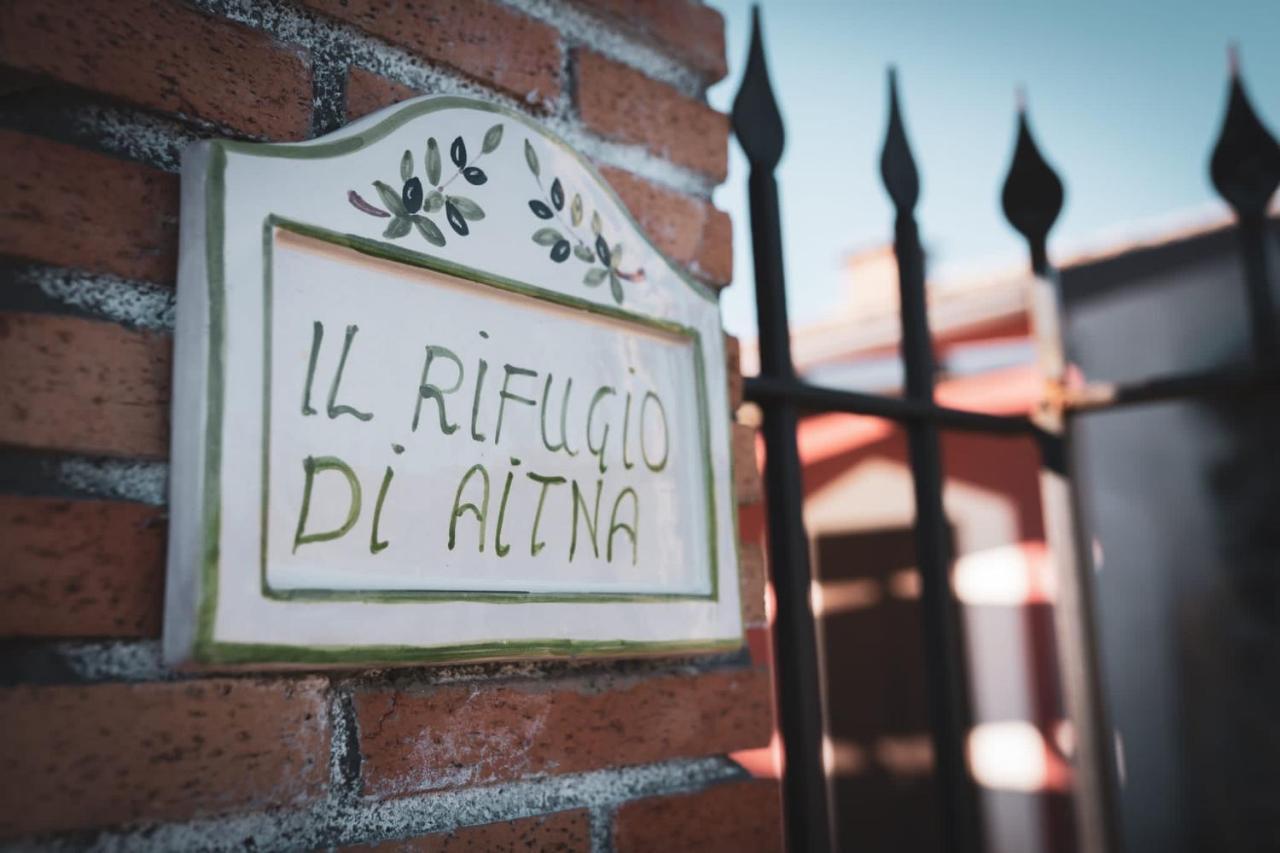 Il Rifugio Di Aitna Vila Ragalna Exterior foto